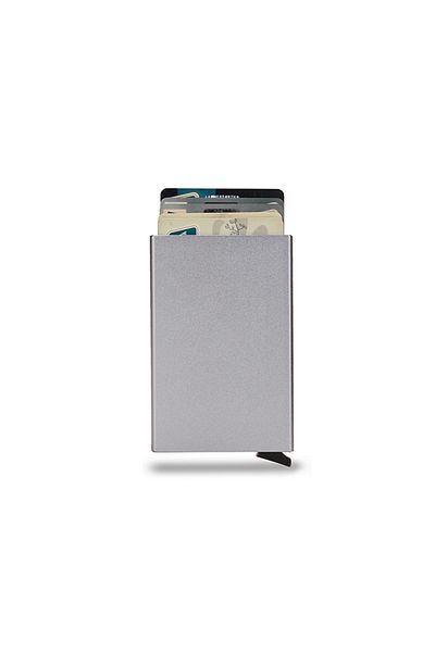 OEM Metal Card Wallet, Silver