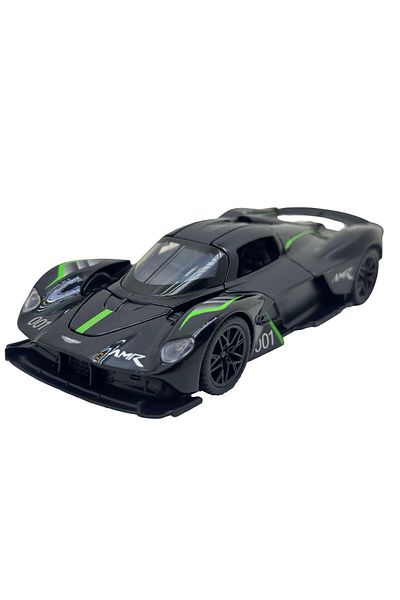 JPT Aston Martin Valkyrie black model 1:32 metal replica folding doors