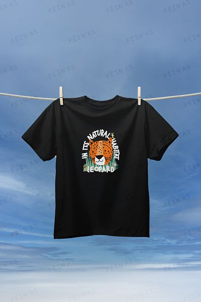 feinas Kids Tshirt - Leopard