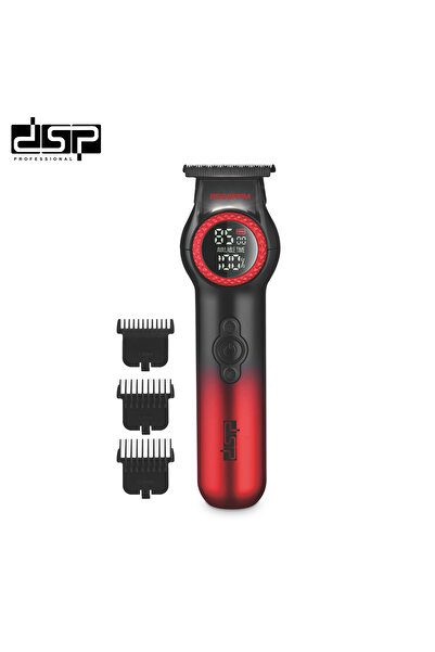 DSP ماكينة حلاقة 91414– شحن USB وشفرات حادة بشاشة رقمية