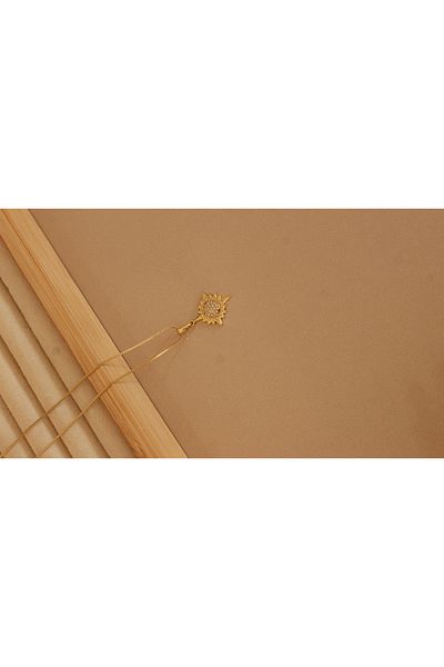 Tişt Accessory Xuping Gold Plated North Star Model Necklace - Does Not Blacken
