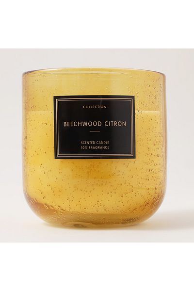 Generic Beechwood And Citron Scented Glass Candle 1266G