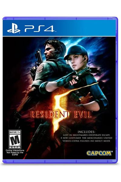 CAPCOM Resident Evil 5 PS4 Edition - لعبة أكشن ومغامرات وبقاء