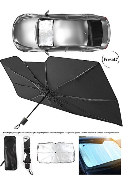 Merylin Universal In-Car Πτυσσόμενη ομπρέλα Αυτοκινήτου Μπροστινό παρμπρίζ Αλ...