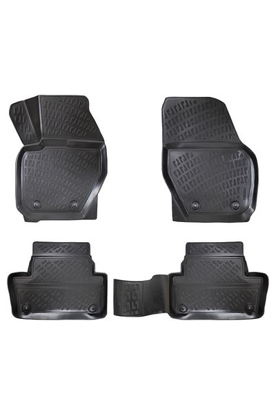 DELUXETUNING Set covorase auto cauciuc Volvo V60 2010-2018 forma tavita