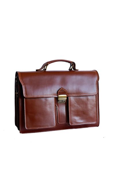 UTIL LAND FASHION Men's genuine leather briefcase S101