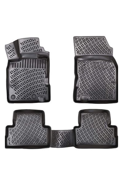 DELUXETUNING Set covorase auto cauciuc Renault Kadjar 2015-> forma tavita
