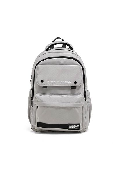 R&B Light Grey Boys Backpack