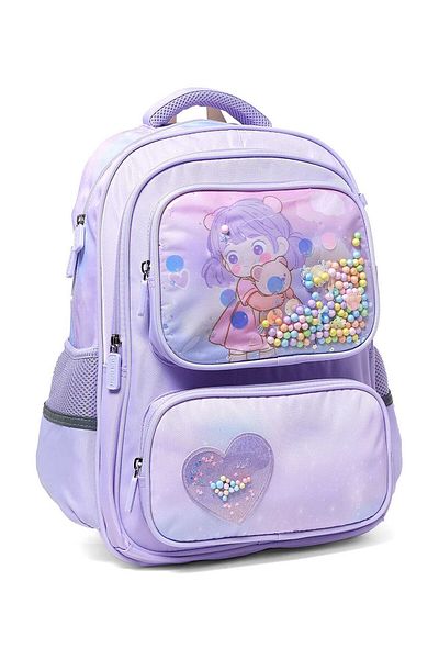 R&B Purple Girls Backpack