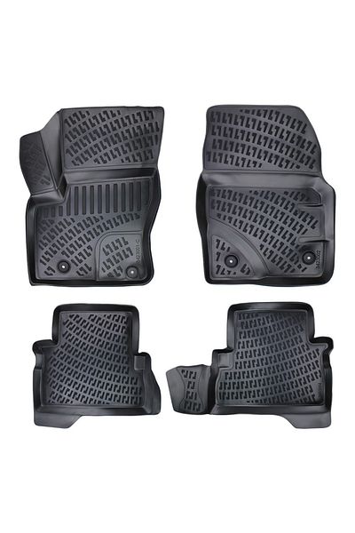 DELUXETUNING Set covorase auto cauciuc Ford Kuga I 2008-2012 forma tavita