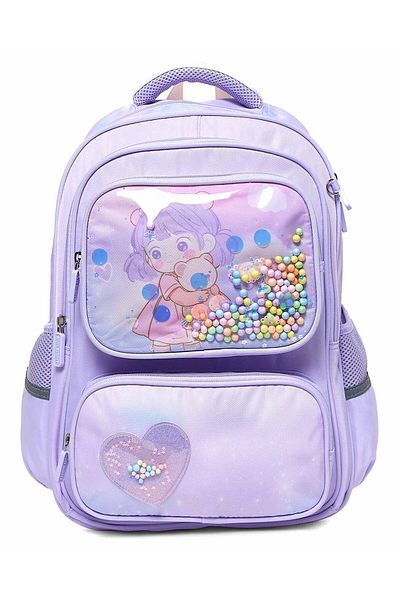 R&B Purple Girls Backpack