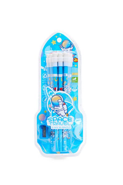 R&B Navy Blue Boys Pencil Set