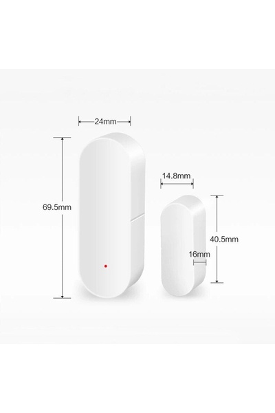 divendi-ro Wireless Magnetic Door or Window Sensor, Tuya Smart, Alexa and Google Assistant Compatible