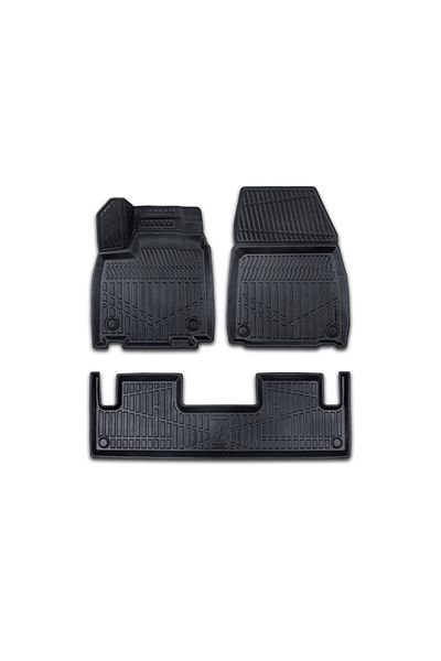 DELUXETUNING Set covorase auto cauciuc Renault Megane E-Tech 2022->, forma tavita 3D