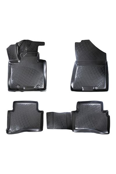 DELUXETUNING Set covorase auto cauciuc Kia Sportage IV 2016-2021 forma tavita