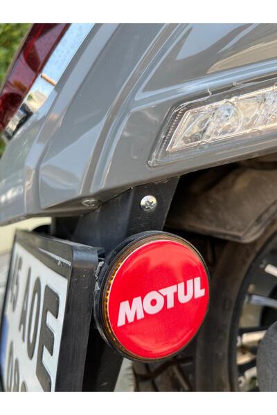 CEBECİOTO ملصق MOTU Drop Sticker 5x5 مكون من قطعتين ملحقات المحرك متوافق مع ملصق عاكس