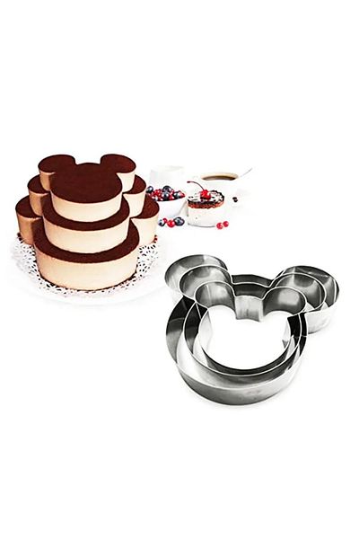 divendi-ro Set of 3 pieces for baking Mickey Mouse cake tops