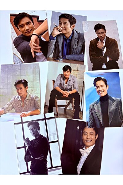 Pankart Evi 8Pcs Front Man Player 001 - Lee Byung-Hun Squid Game Board Photo Card Set