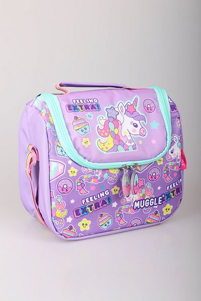MUGGLE "Dekomus Wet Wipes Gifted" "Unicorn Collection" Thermos Lunch Box