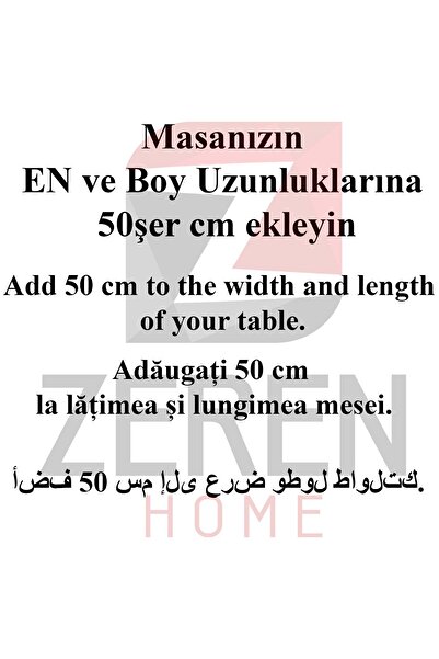 Zeren Home Polyester Linen Off White Worry-Free Table Cloth