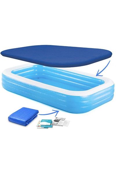 OEM Piscina gonflabila de familie 305 x 183 x 56 cm