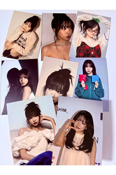 Pankart Evi 8Pcs Squid Game Joyuri Player 222 Decorative Board Card Photocard Set