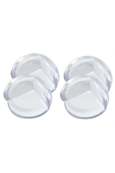 divendi-ro Transparent Silicone Corner Protectors for Furniture, set of 4 pieces