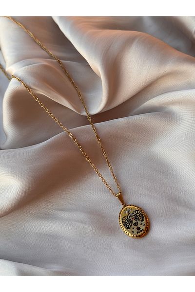 HERCY 316 L Stainless Steel Zodiac Sign Necklace |   Gold Zodiac Sign Necklace |   Steel Zodiac Sign Necklace