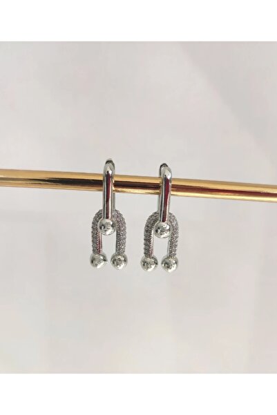 Bijuterium Steel Stone Earrings