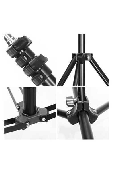 divendi-ro Universal Tripod Adjustable to 210 cm - Perfect Support for Photos and Videos