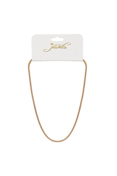 OEM Women's Flat Necklace, Gold