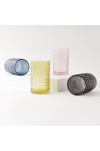 LA MESA 4pcs glass highball set 7.5*12.5cm
