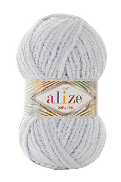 Alize Softy Plus 500Gr 5 Pack (500 Light Grey)