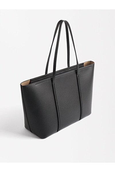 PARFOIS Dokulu Günlük Shopper Çanta