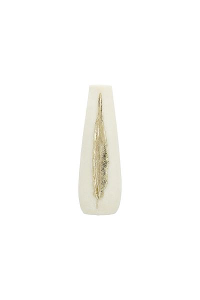 Generic Feather Gold Ceramic Vase 14.5*11.5*42 cm