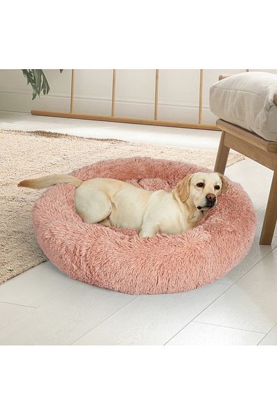 Welora Cușcă/Cușcă/Cușcă pentru animale de companie de talie medie, Diametru 100 cm, Roz - Roz