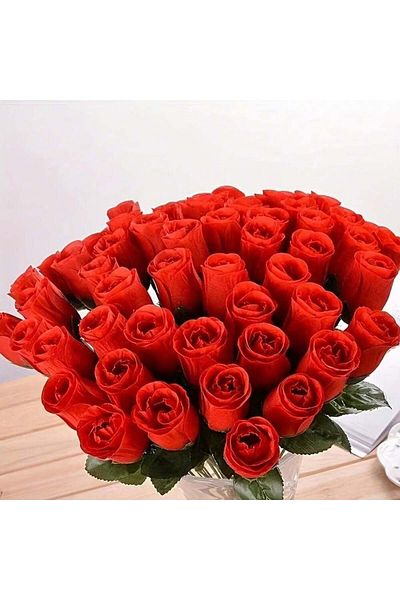 OEM Set of 30 Silk Roses - Red