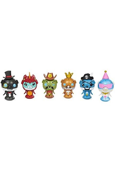 BAKUGAN 2021 Aurelus Cosplay King Cubbo 2-inch Core Collectible Figure and Trading Cards