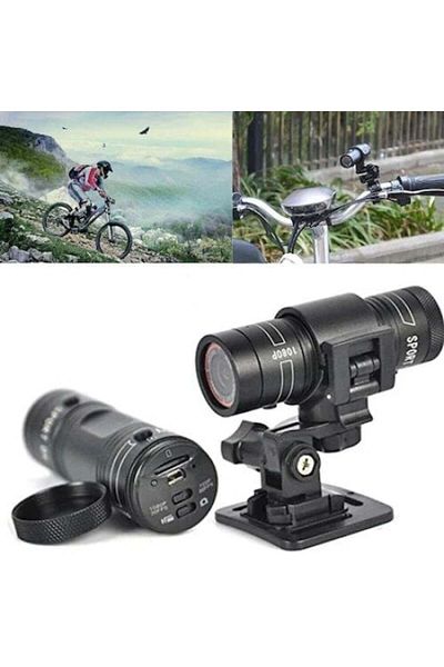 divendi-ro Andowl sport camcorder, Full HD, 5MP, 30fps, with Micro SD/TF card support - Black
