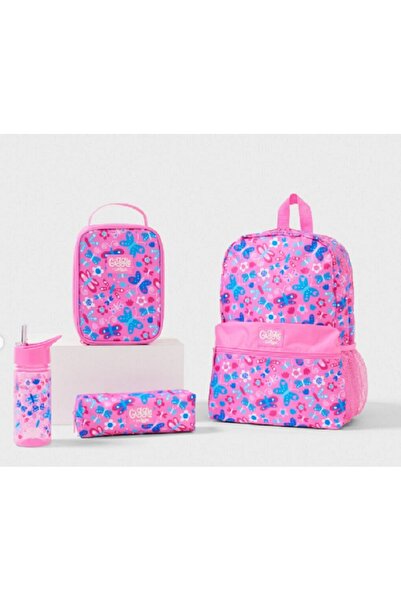 SMIGGLE Giggle by 4 Piece Pink Bag Set