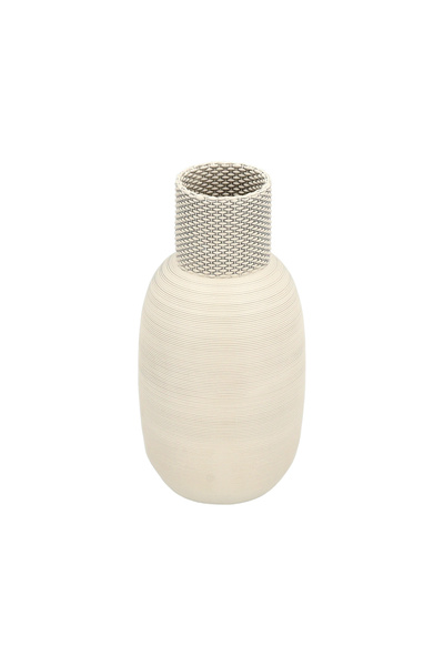 Generic Waraq - Ceramic Vase - 15*15*29.5 Cm