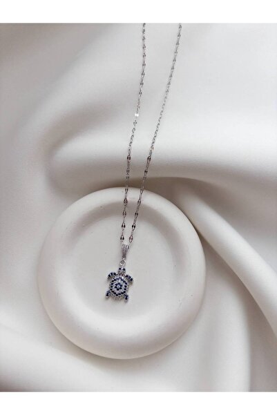 Minne Jewelry-Accessory قلادة السلحفاة الفولاذية - قلادة السلحفاة - قلادة فول...