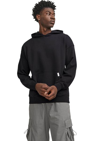 Jack & Jones Hanorac JACK & JONES Collective PO - 12251328-Μαύρο