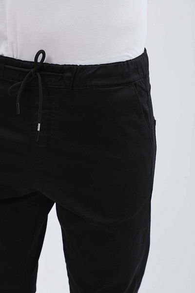 Jeanspro Cotton Jogger Pants - Black