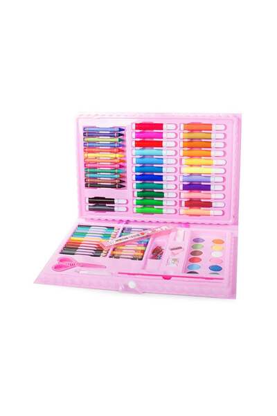 Welora Painting and drawing set for children 86 pieces, Pink box - 230 x 340 ...