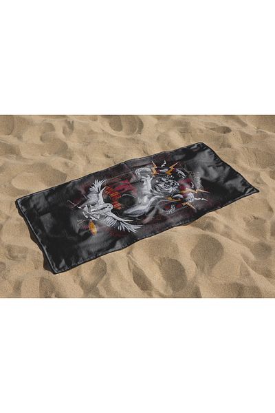Home Hogwarts Harry Potter Patterned Digital Printed Teenage Boys Beach Bath Towel
