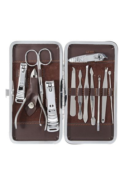 Beruflic Manicure Pedicure Set 12 Pieces Professional