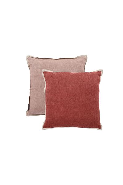 Cottage Linen Cotton Cushion - 50 * 50 cm - Pink