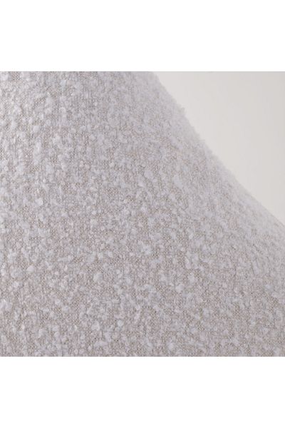 Boutique Blanche Cotton Woven Cushion 45*45Cm, White