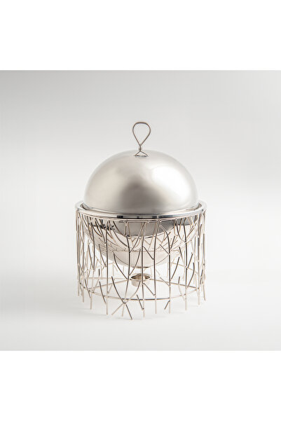 LA MESA - Stainless Steel Food Warmer - 25.5*25.5*24 Cm